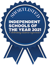 Shortlisted Independant Schools of the Year 2021