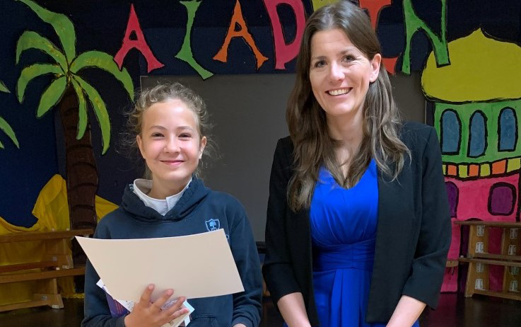 Year 6 Pupil Wins Writing Prize